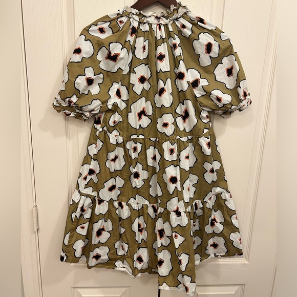 CROSBY by Mollie Burch Isabelle Dress in Meadow Green Floral, Size XS - Picture 4 of 10